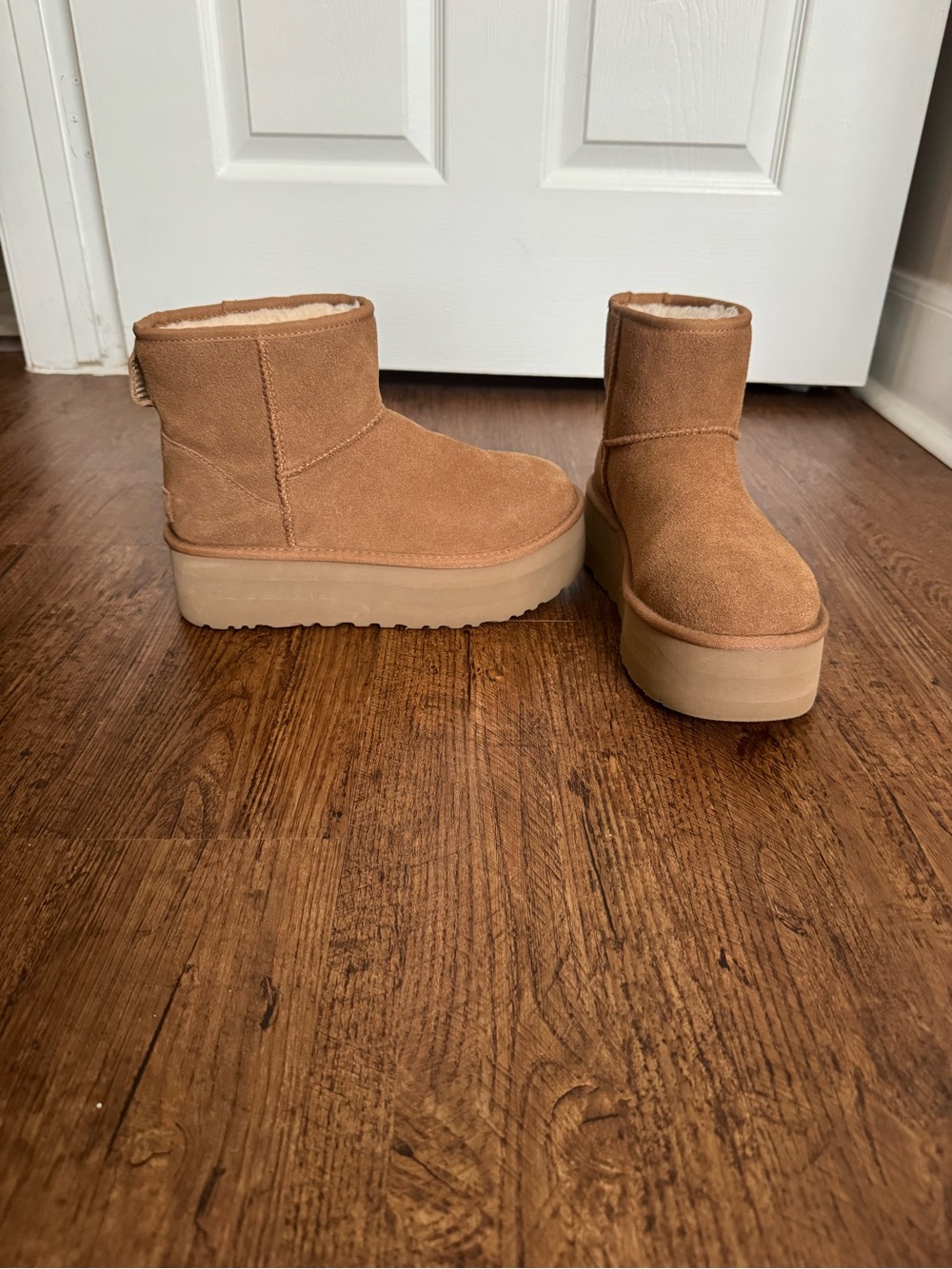 NWOT UGG CLASSIC MINI PLATFORMS